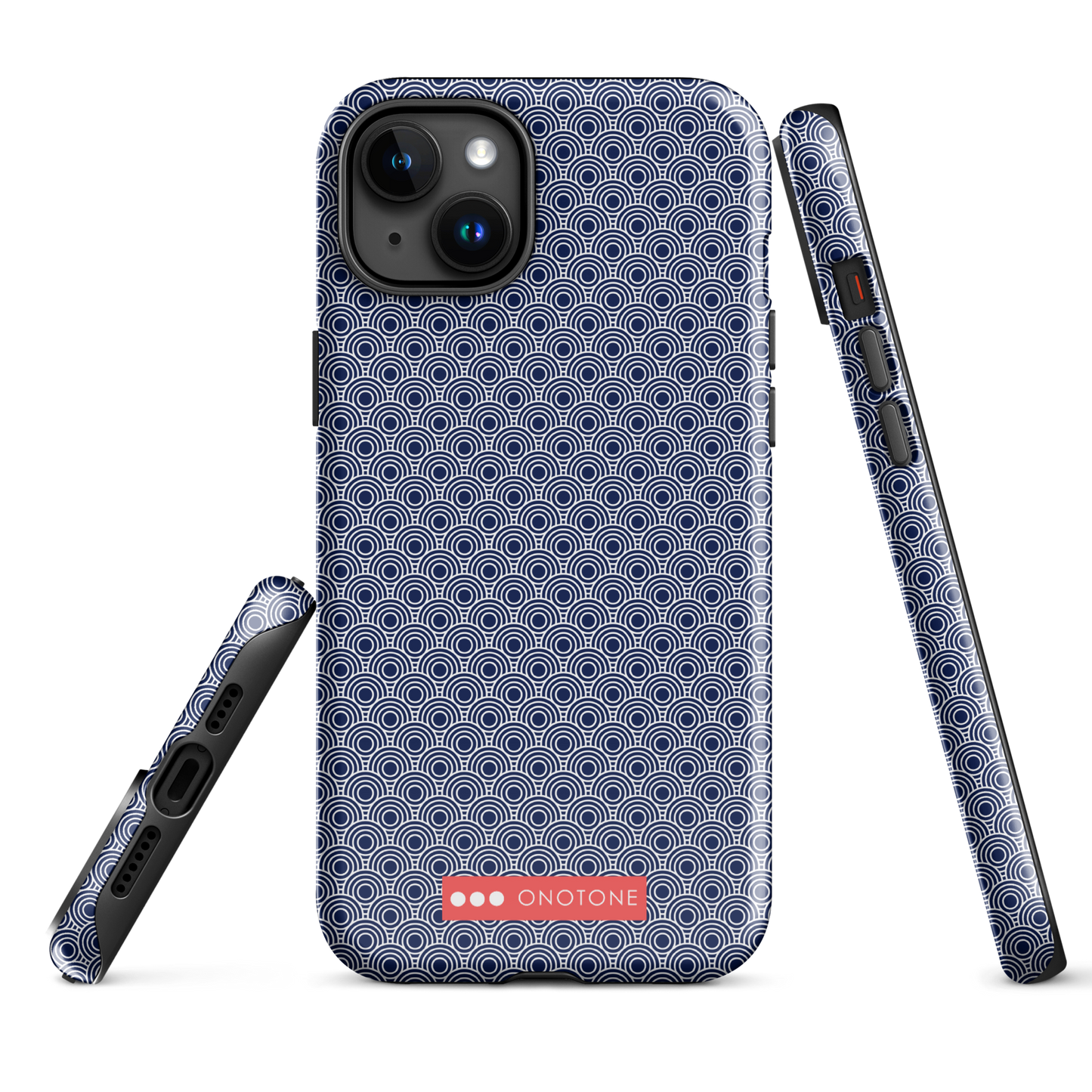 Japanese design indigo iPhone® Case