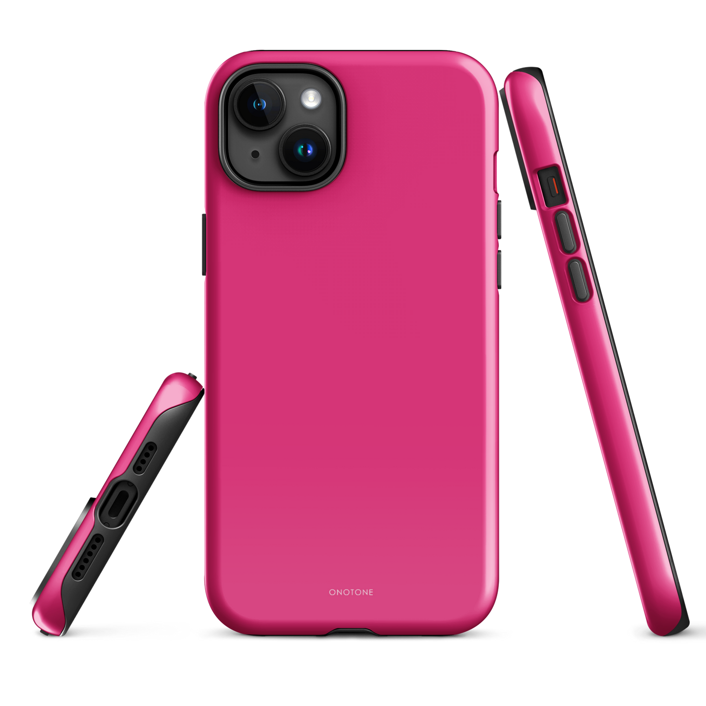 Solid Color pink iPhone® Case - Pantone® 213