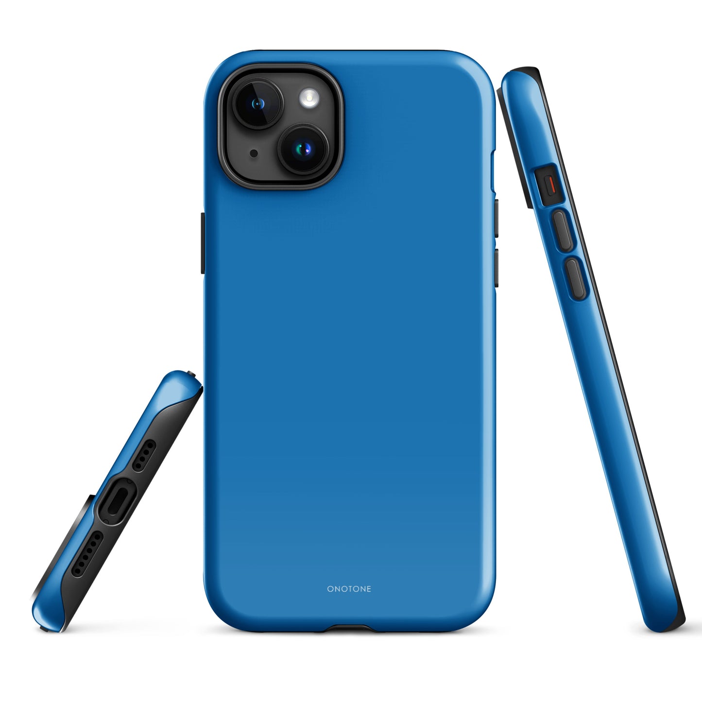 Solid Color blue iPhone® Case - Pantone® 285