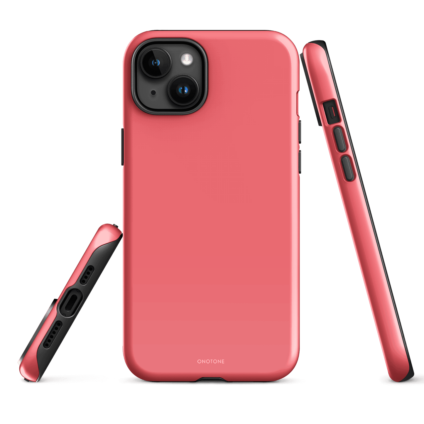 Light Coral Red iPhone Case