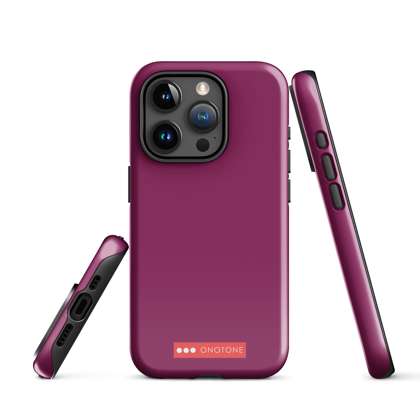 Solid Color purple iPhone® Case - Pantone® 235