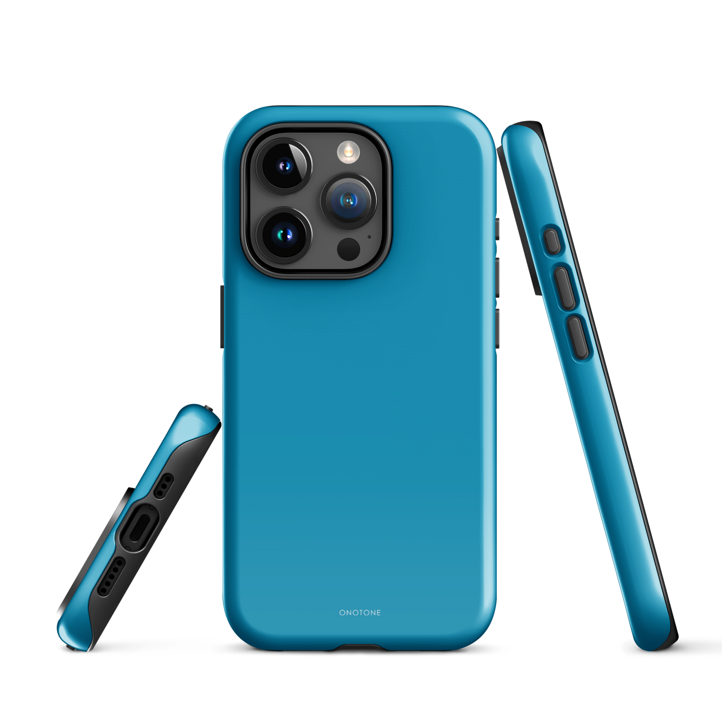 Solid Color blue iPhone® Case - Pantone® 313