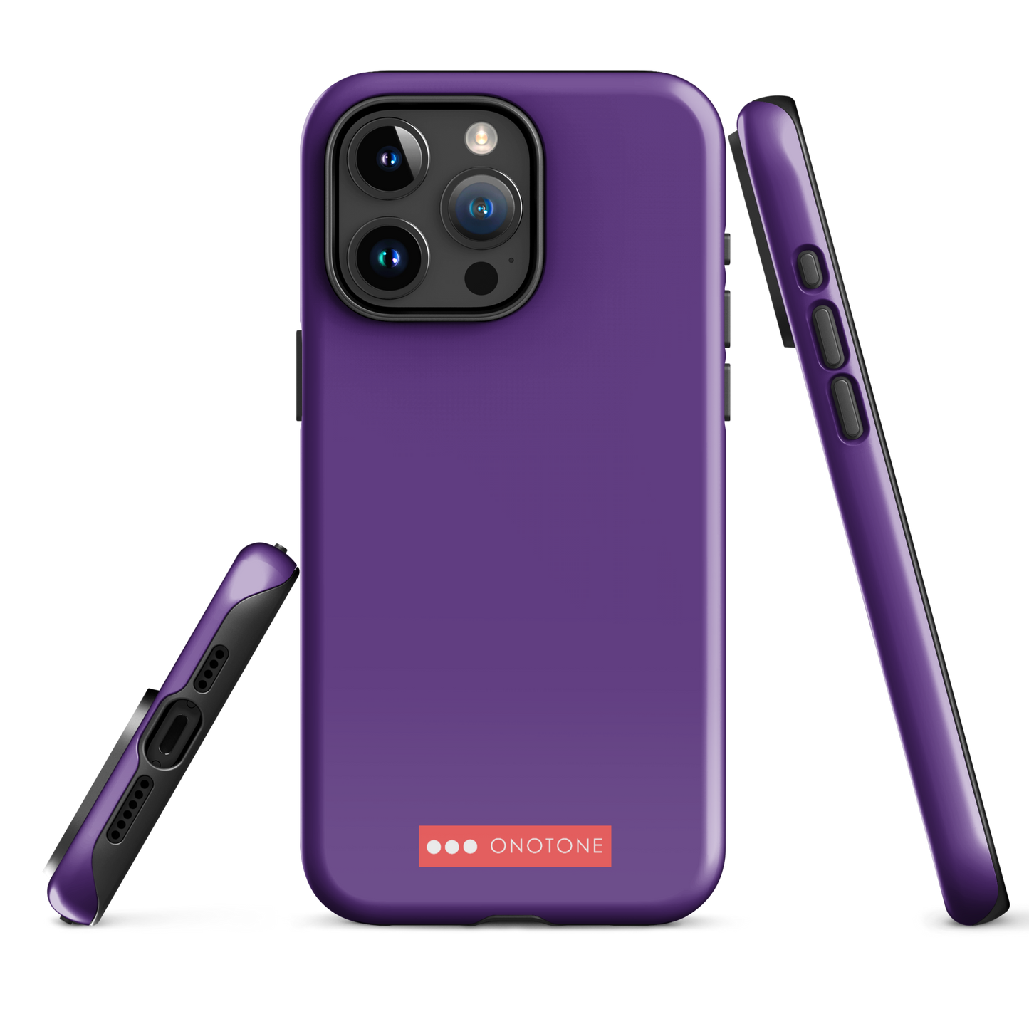 Solid Color purple iPhone® Case - Pantone® 268
