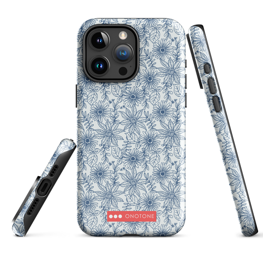Japanese design indigo iPhone® Case