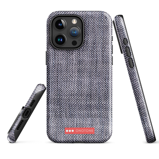 Japanese iPhone® Case with traditional Indigo patterns