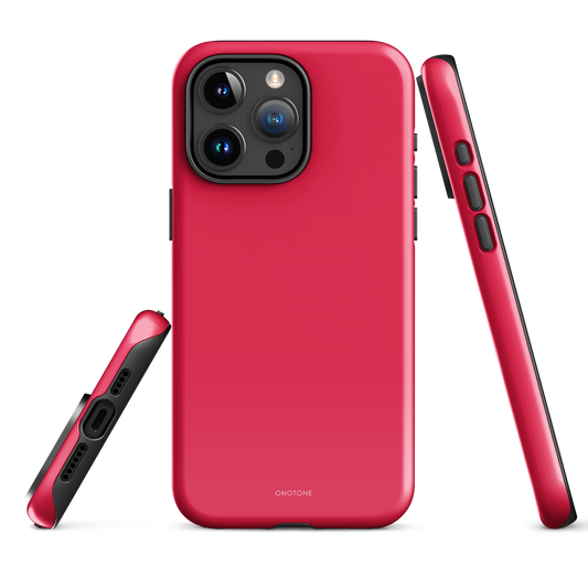Solid Color red iPhone® Case - Pantone® 192