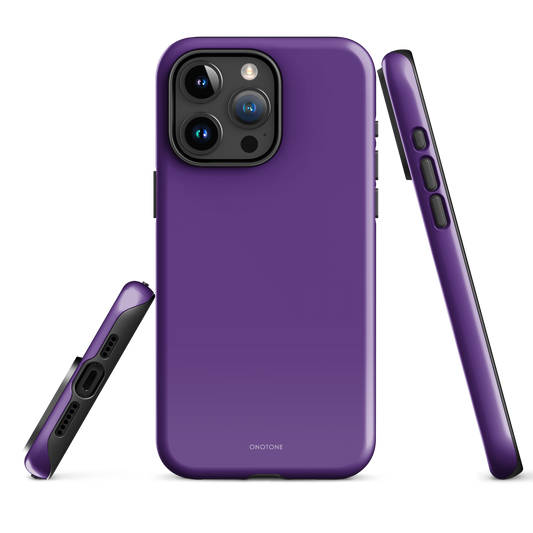 Solid Color purple iPhone® Case - Pantone® 268