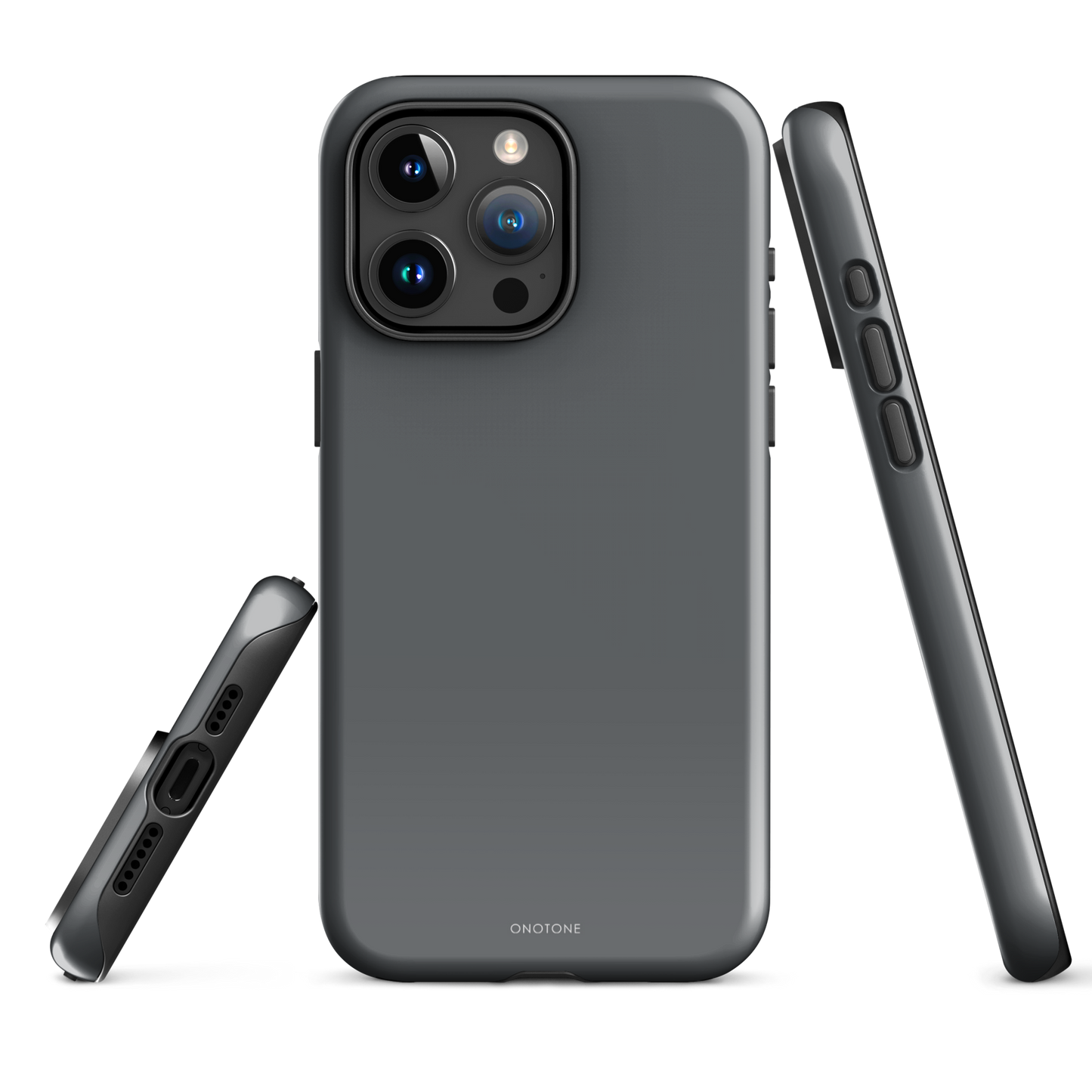 GRAY MINIMALIST IPHONE® CASE - PANTONE® 425
