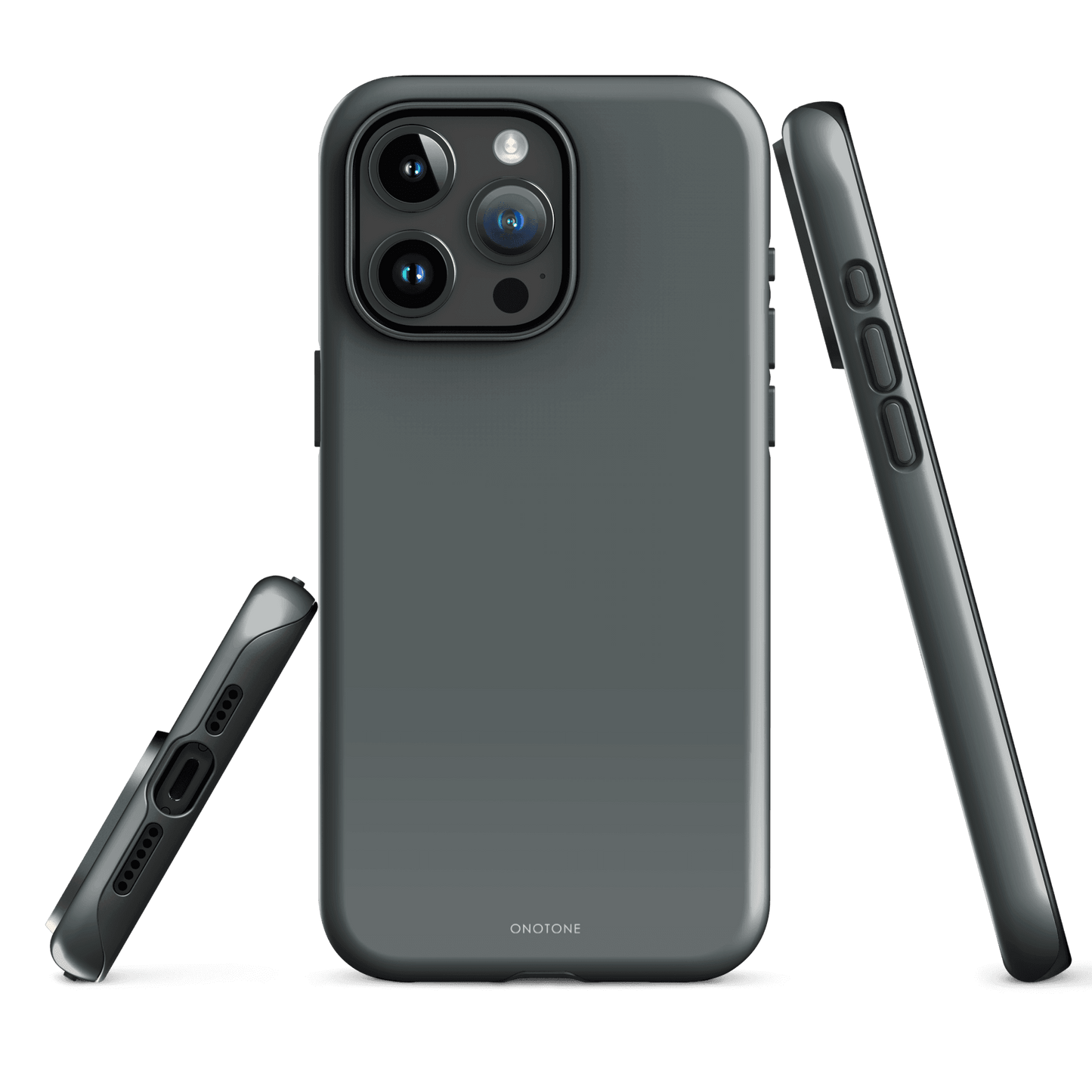 GRAY MINIMALIST IPHONE® CASE - PANTONE® 445