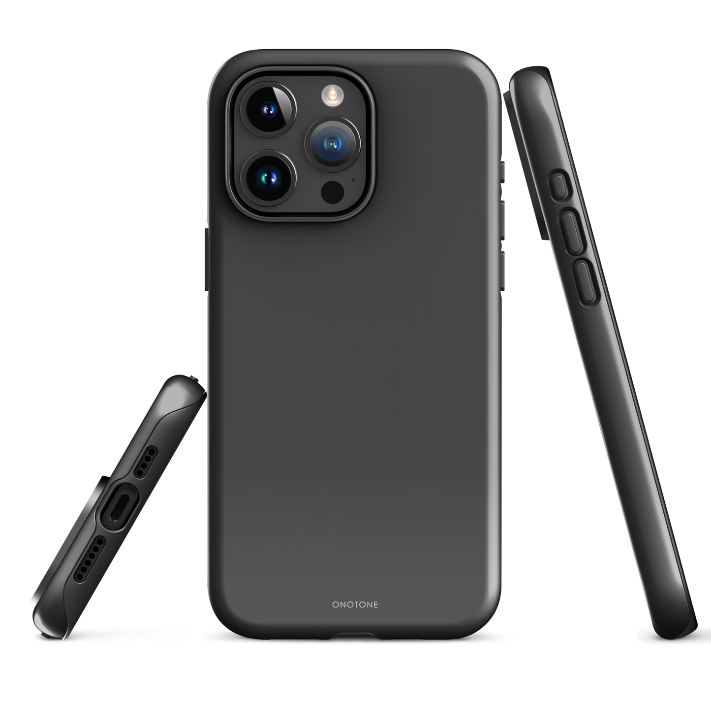 GRAY MINIMALIST IPHONE® CASE - PANTONE® 447