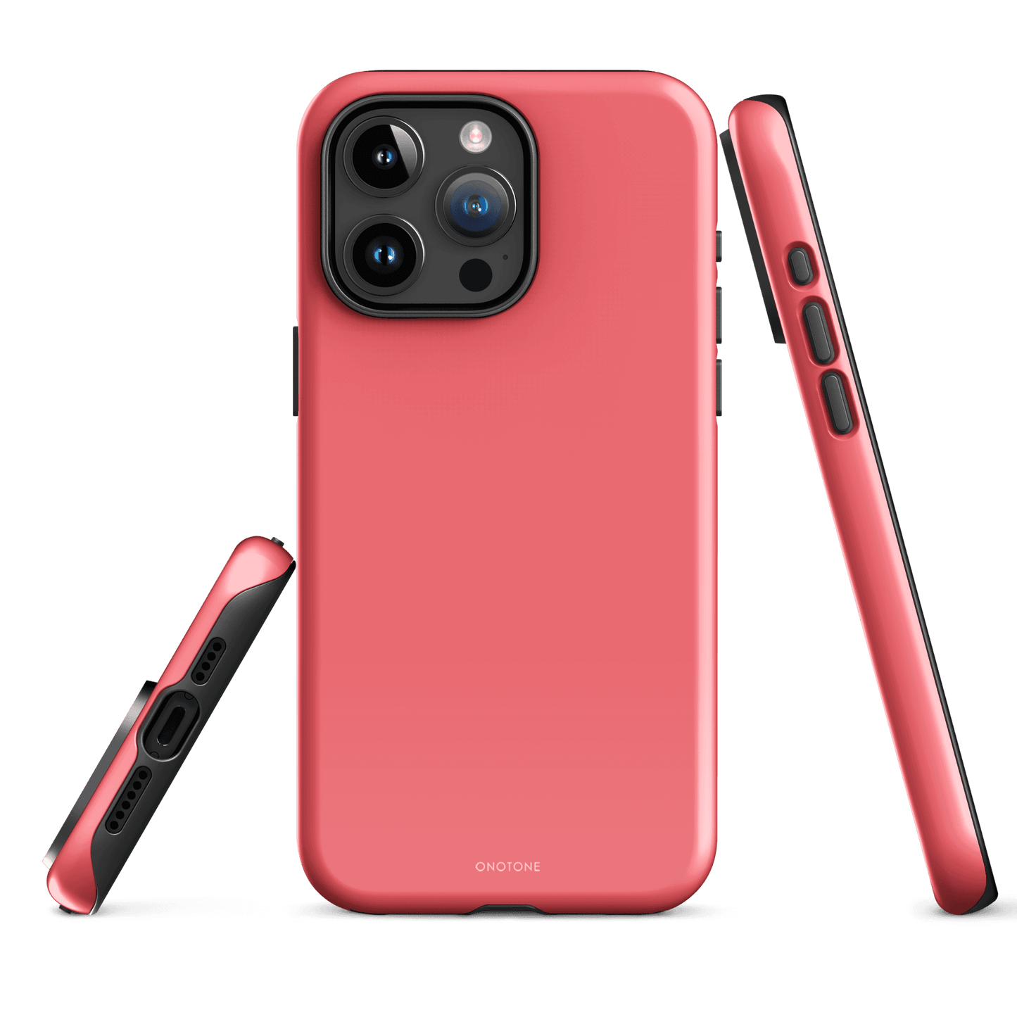 Light Coral Red iPhone Case