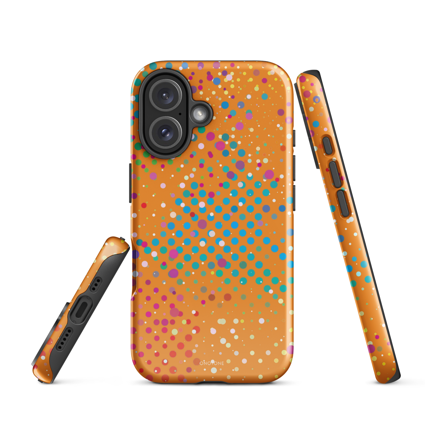 Bright Marigold Polka Dot iPhone 16 (MagSafe) Case
