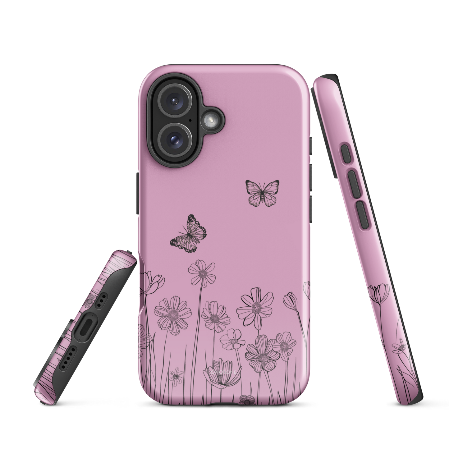 Full Blooming Pink Pastel Color iPhone 16 (MagSafe) Case