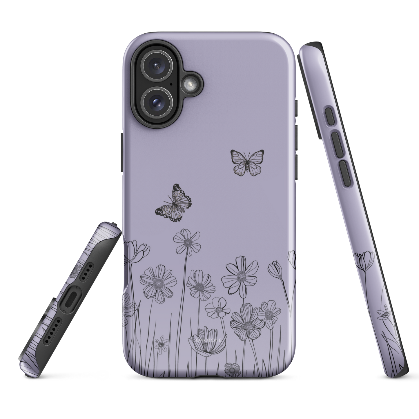 Lilac Clematis Pastel Color iPhone 16 Plus (MagSafe) Case