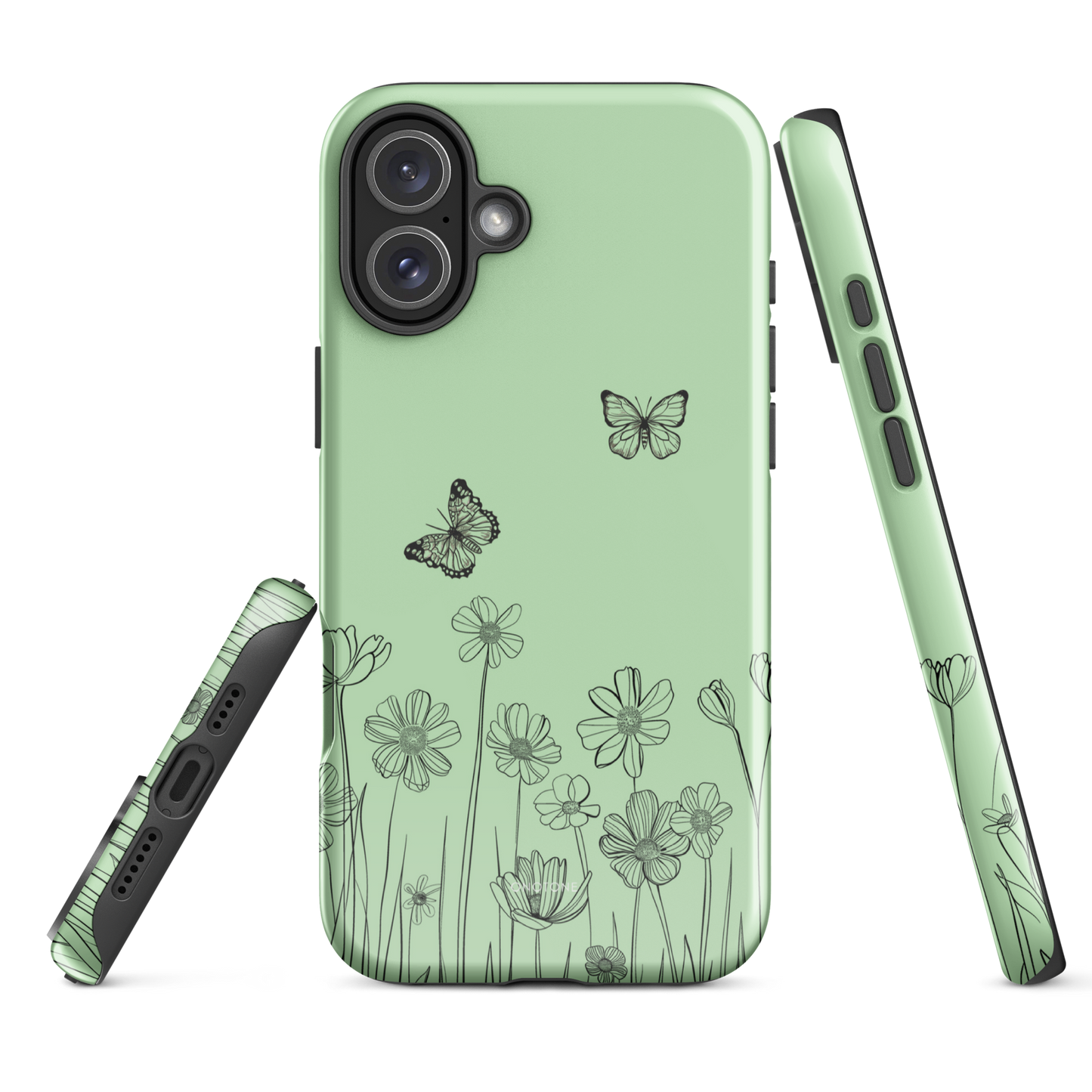 Scenic Green Pastel Color iPhone 16 Plus (MagSafe) Case