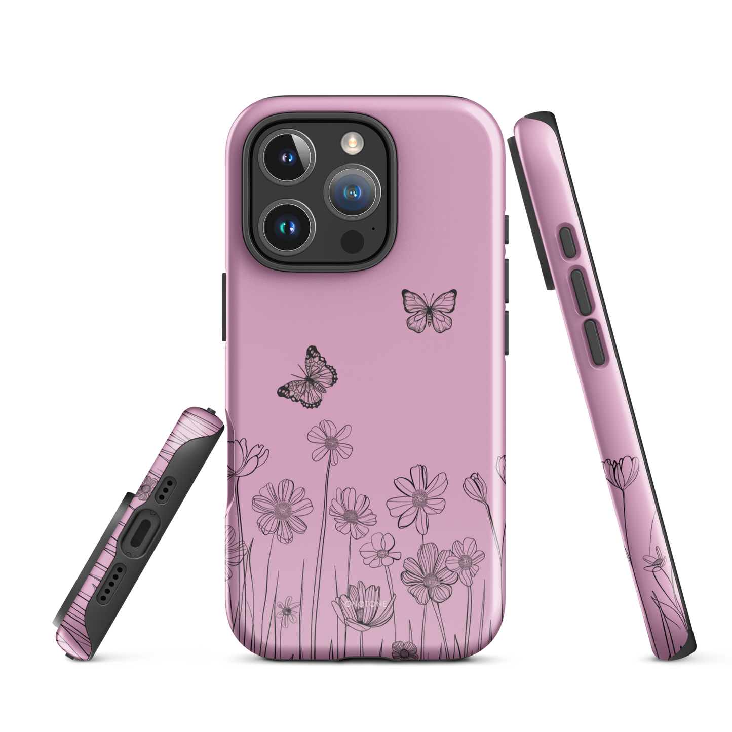 Full Blooming Pink Pastel Color iPhone 16 Pro (MagSafe) Case