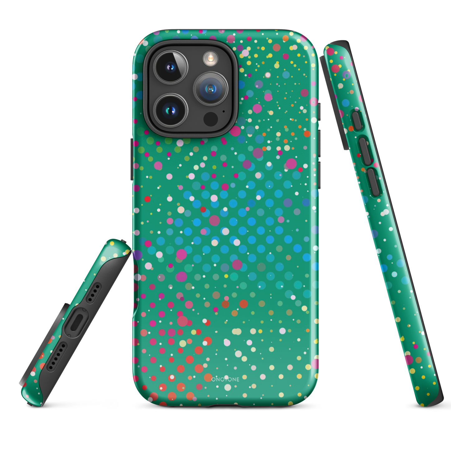 Spanish Green Polka Dot iPhone 11 Case