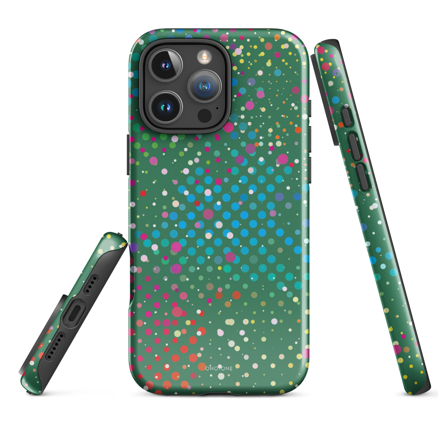 La Salle Green Polka Dot iPhone 11 Case