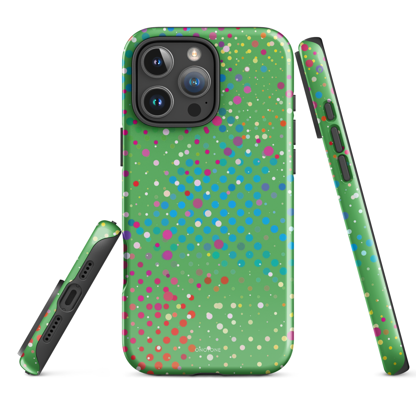 Leafy Green Polka Dot iPhone 11 Case