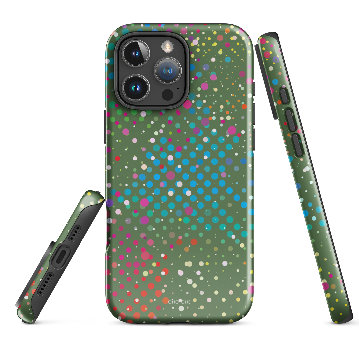 Japanese Laurel Polka Dot iPhone 11 Case