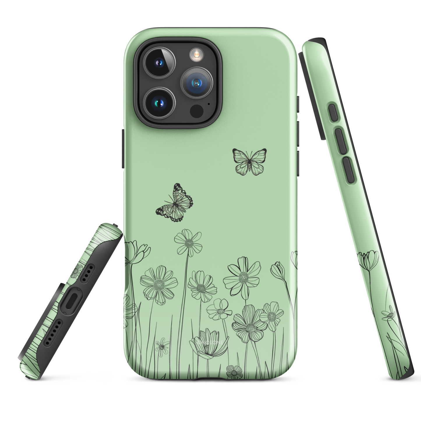 Scenic Green Pastel Color iPhone 11 Case