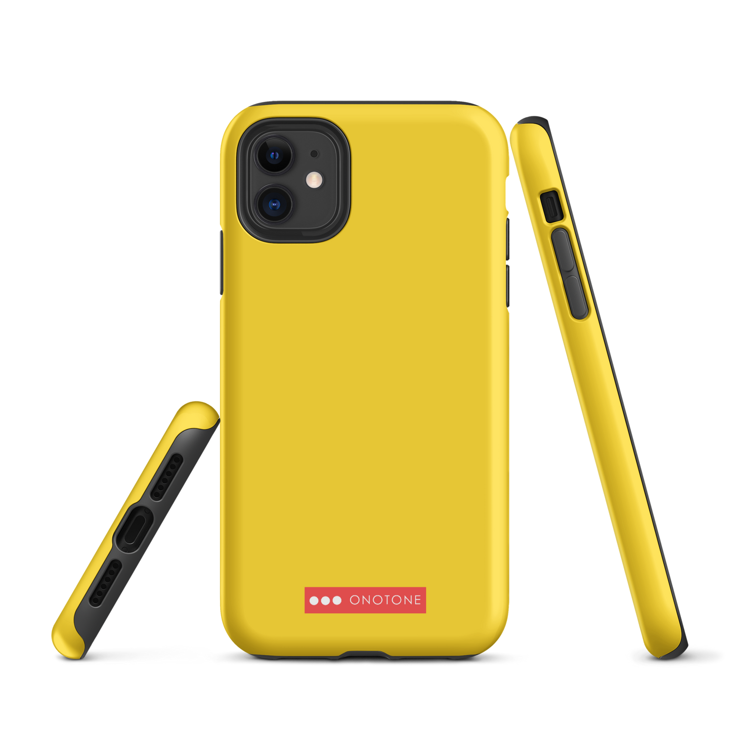 Solid Color yellow iPhone® Case - Pantone® 115