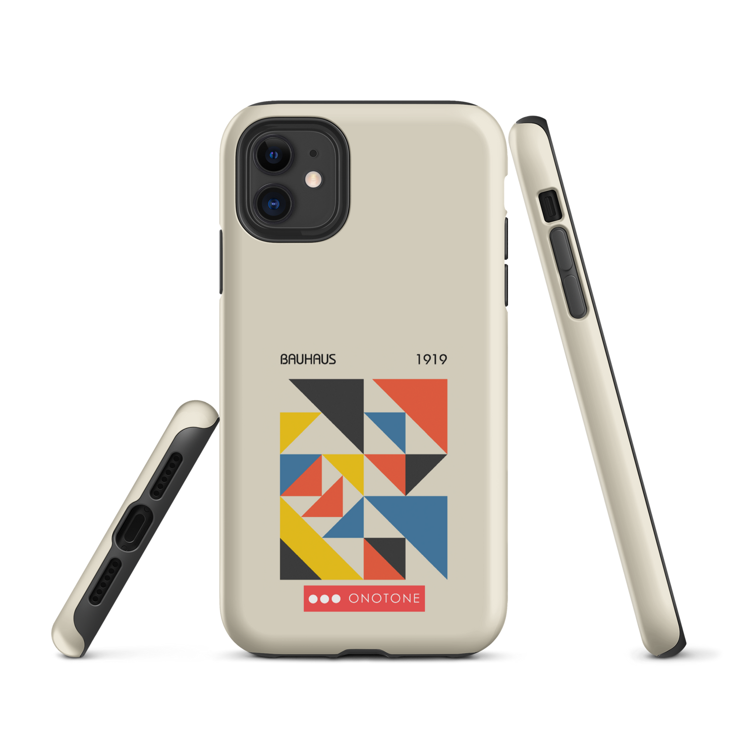 Dual Layer Bauhaus modern iPhone® Case
