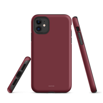Solid Color brown iPhone® Case - Pantone® 188