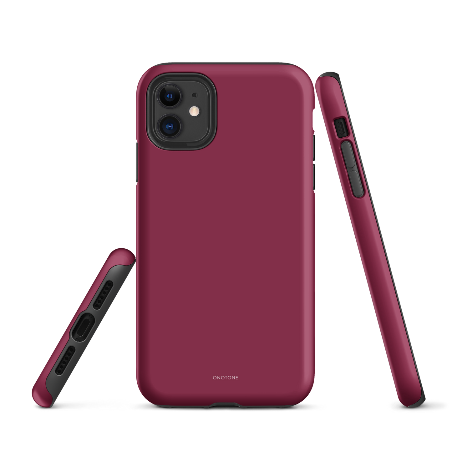 Solid Color red iPhone® Case - Pantone® 208