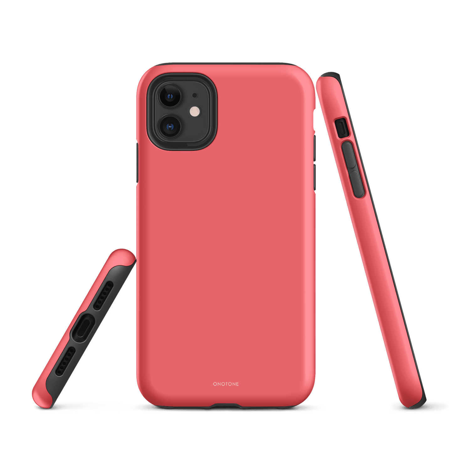 Light Coral Red iPhone Case