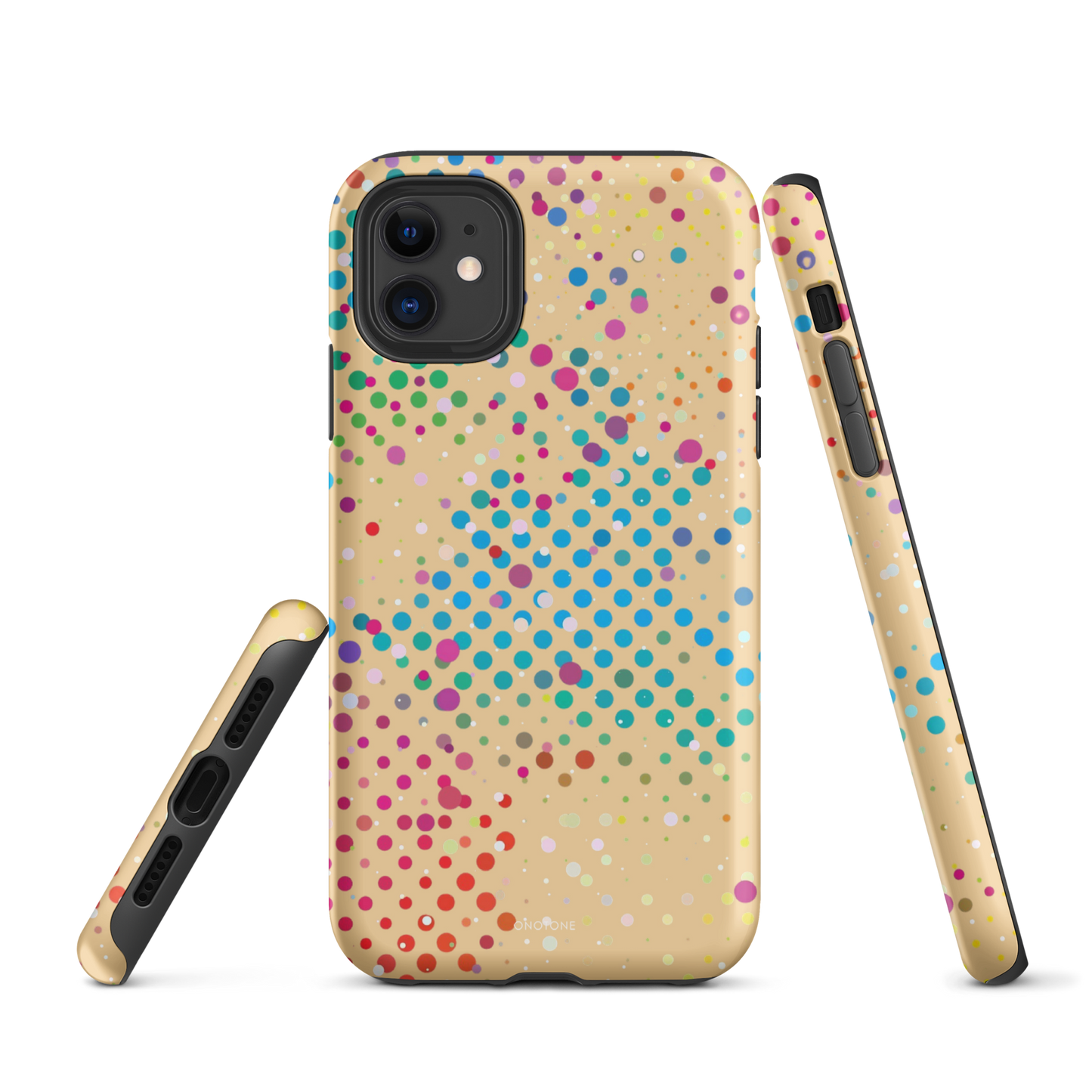 Beige Polka Dot iPhone 11 Pro Case