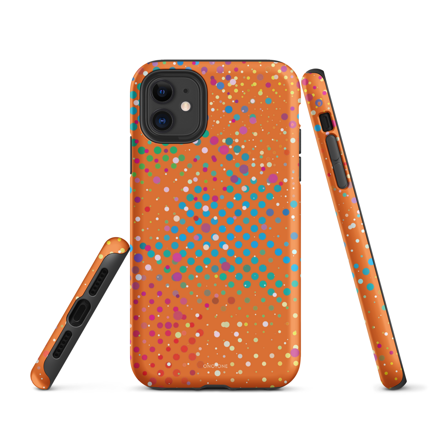 Epicurean Orange Polka Dot iPhone 11 Pro Case