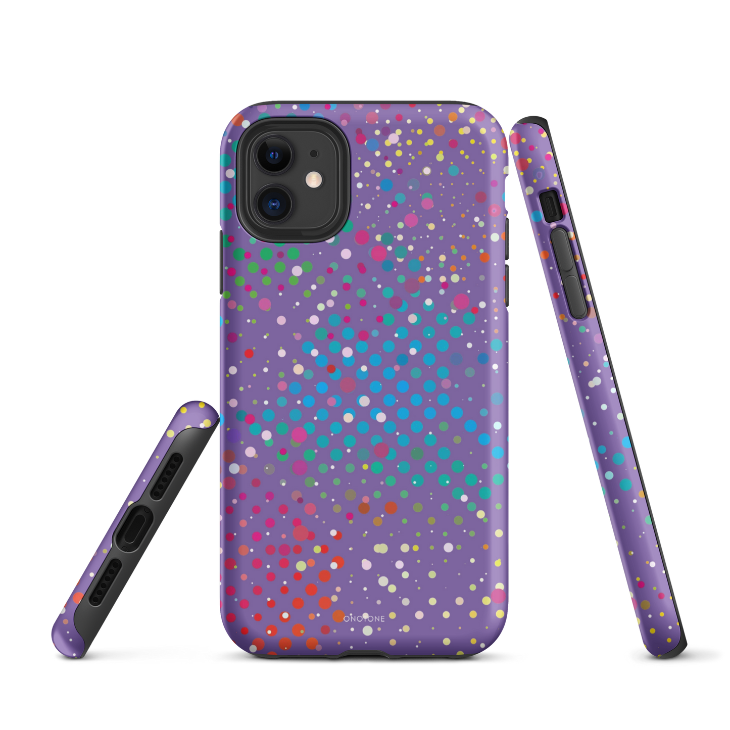 Purple Polka Dot iPhone 11 Pro Case