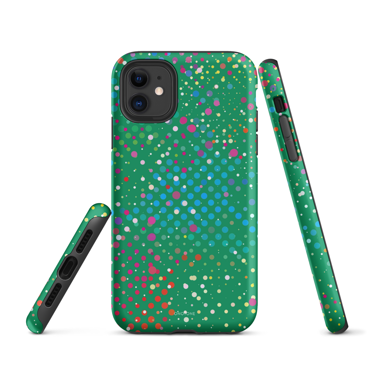 Irish Green Polka Dot iPhone 11 Pro Case