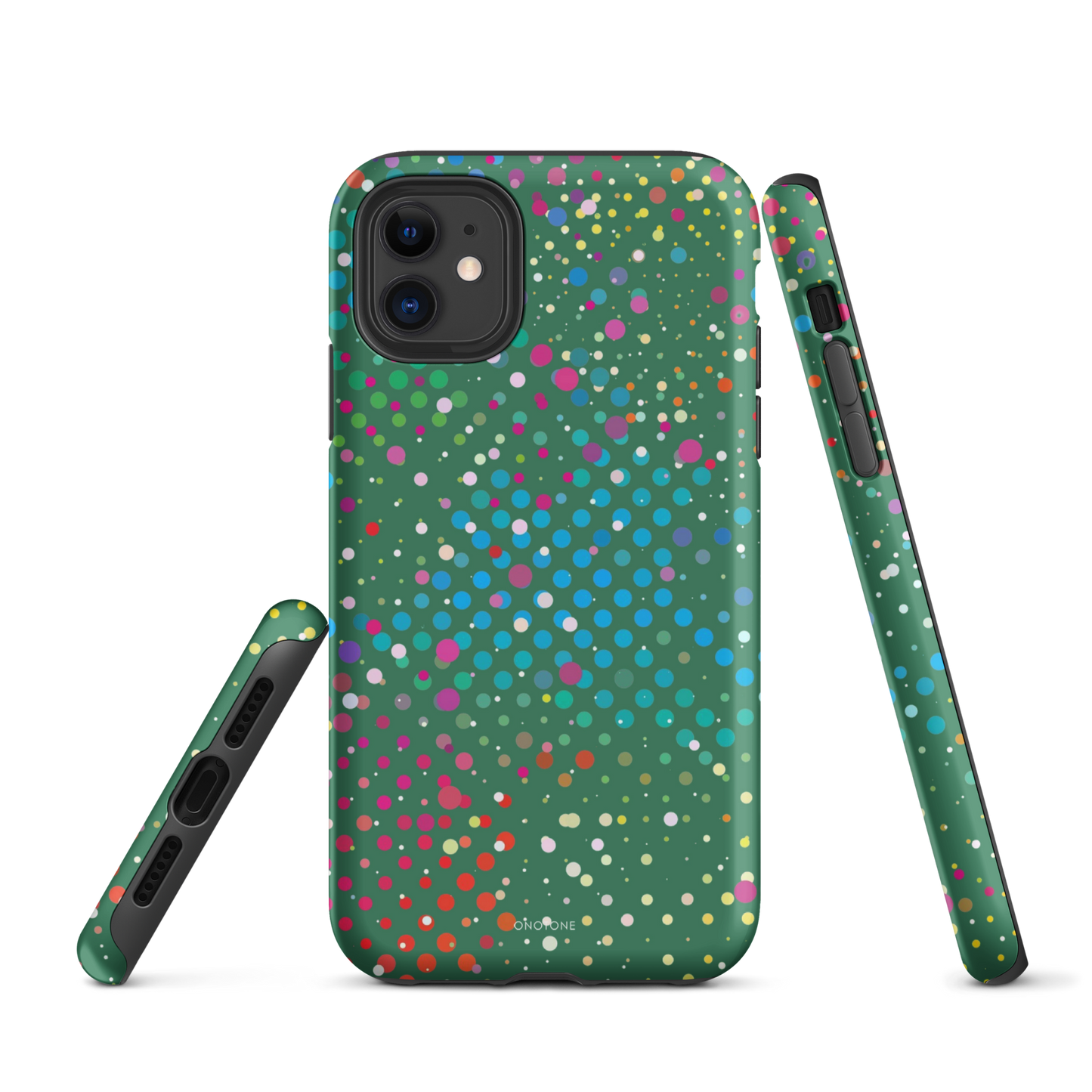 La Salle Green Polka Dot iPhone 11 Pro Case