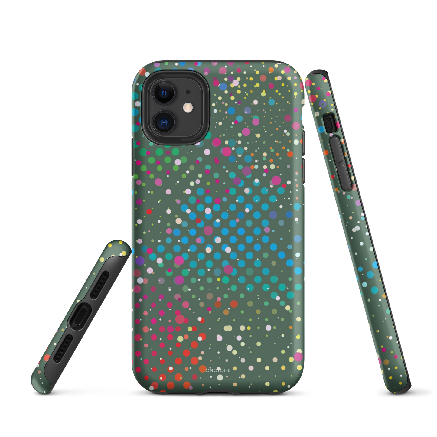 Evergreen Polka Dot iPhone 11 Pro Case