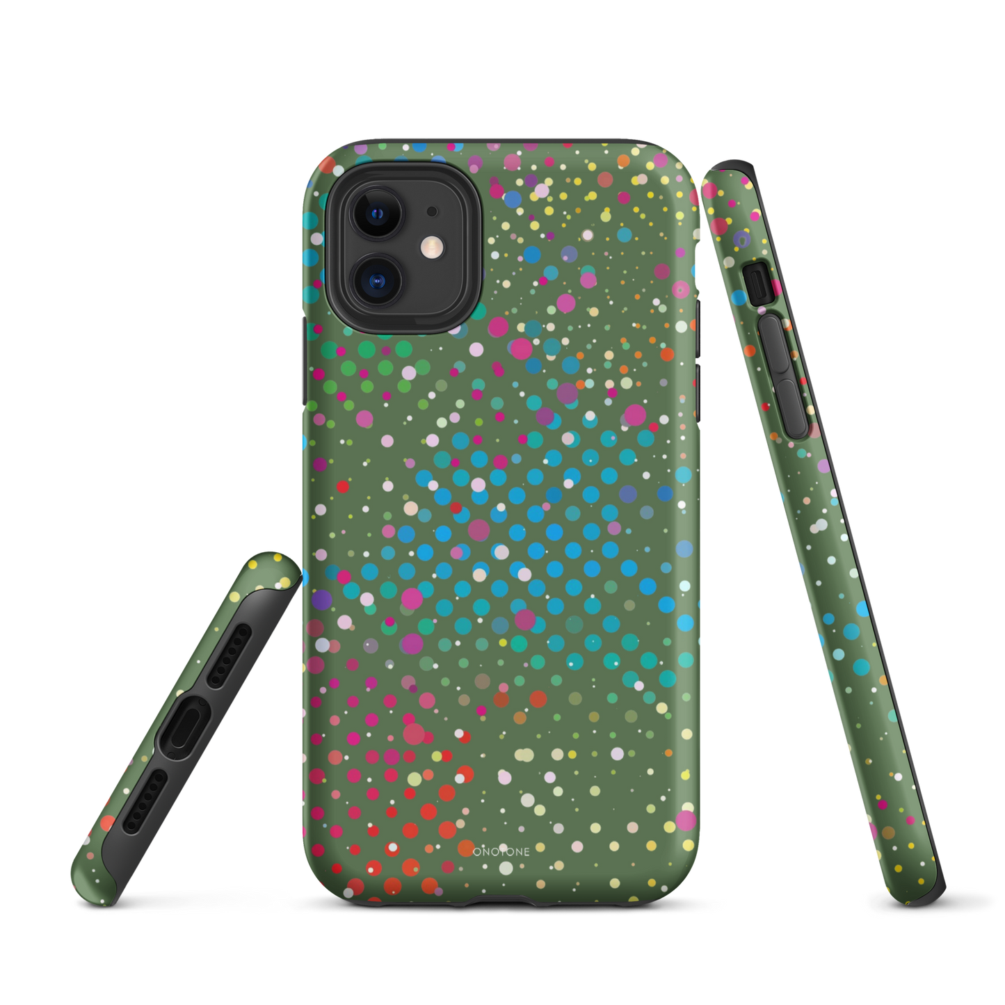 Japanese Laurel Polka Dot iPhone 11 Pro Case