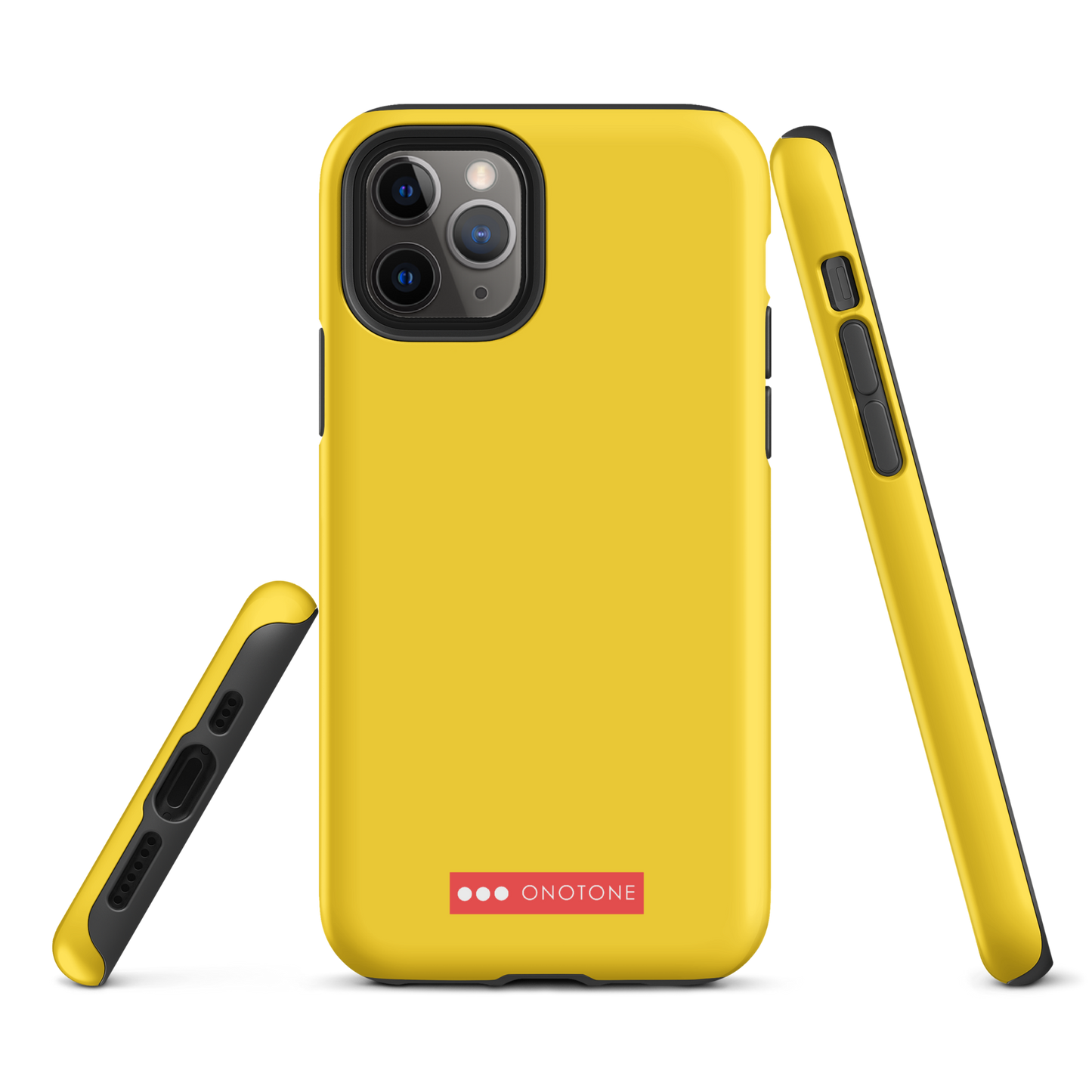 Dual Layer yellow iPhone® Case - Pantone® 115
