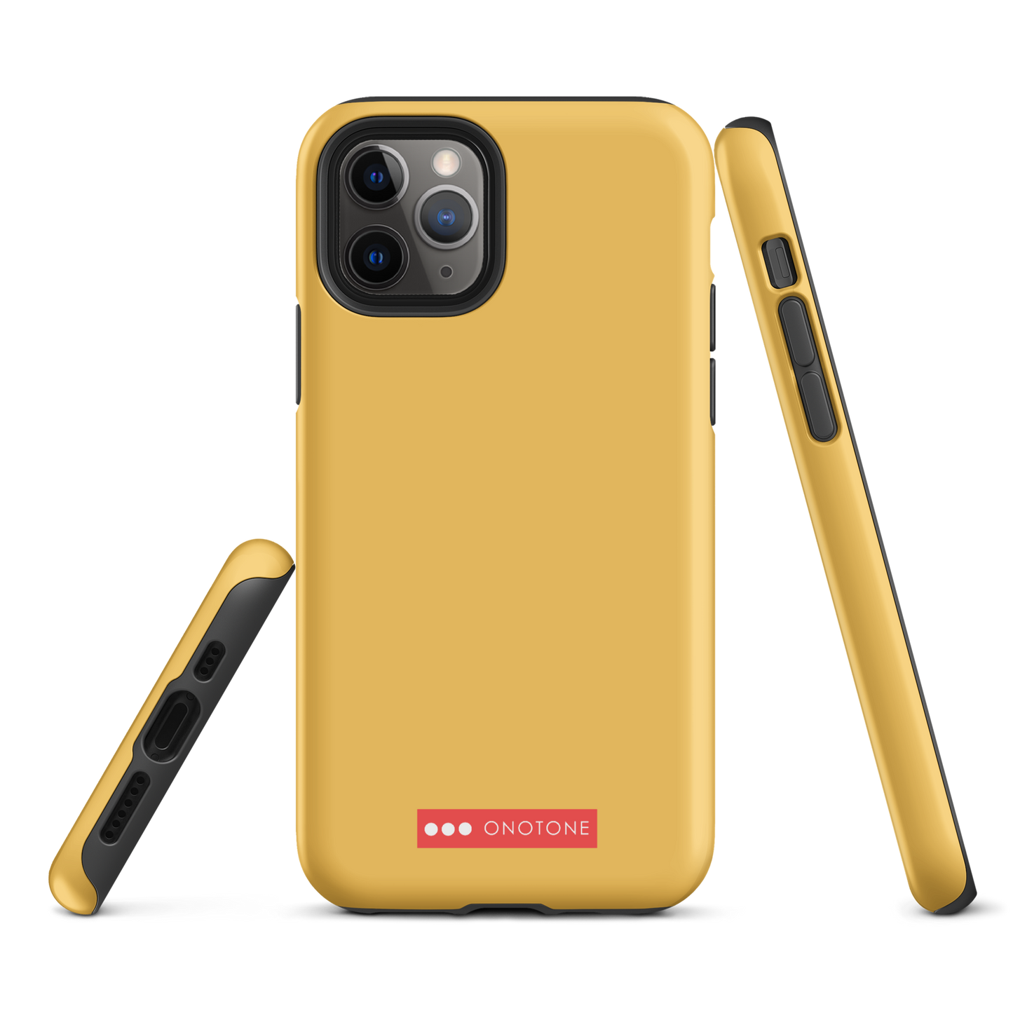 Dual Layer yellow iPhone® Case - Pantone® 141