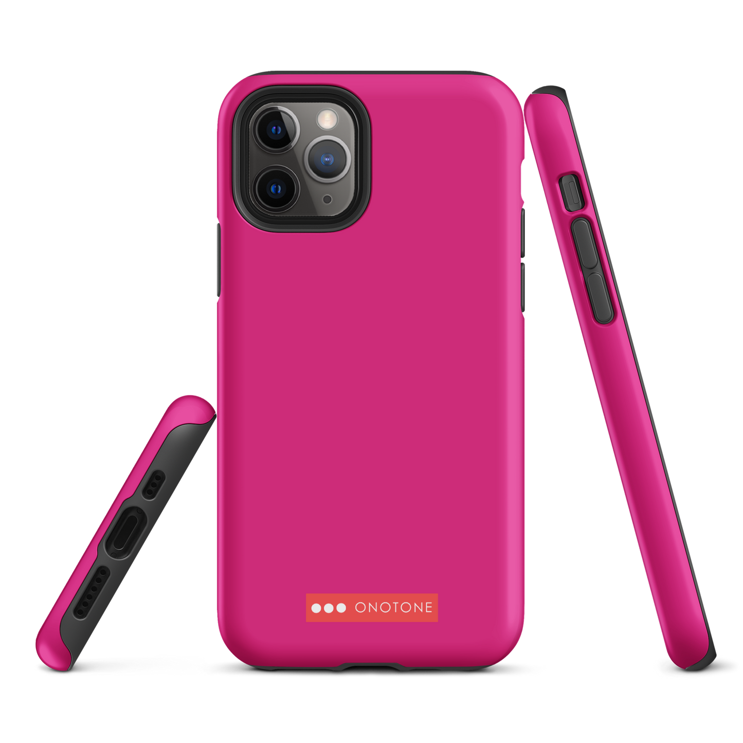 Dual Layer pink iPhone® Case - Pantone® 219
