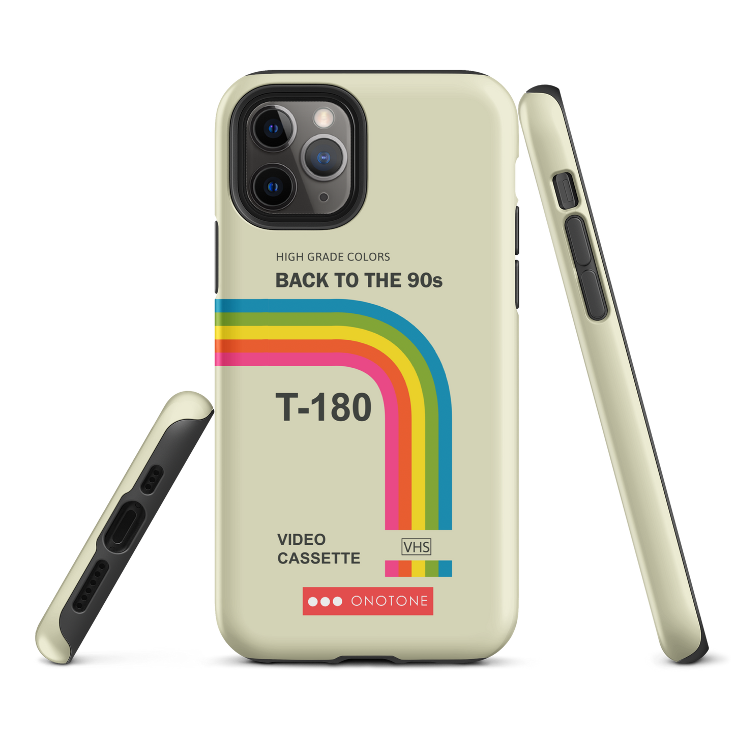 Dual Layer back to 90s VHS modern iPhone® Case