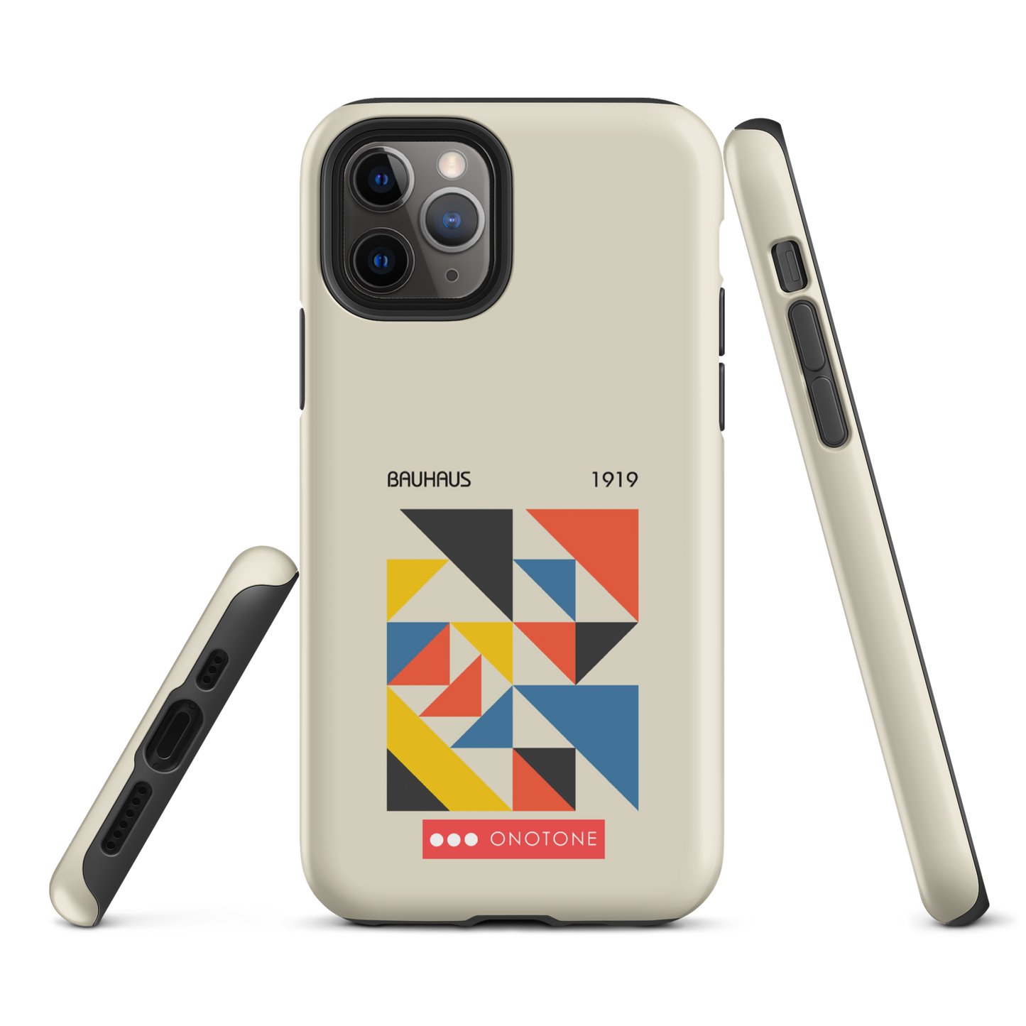 Dual Layer Bauhaus modern iPhone® Case