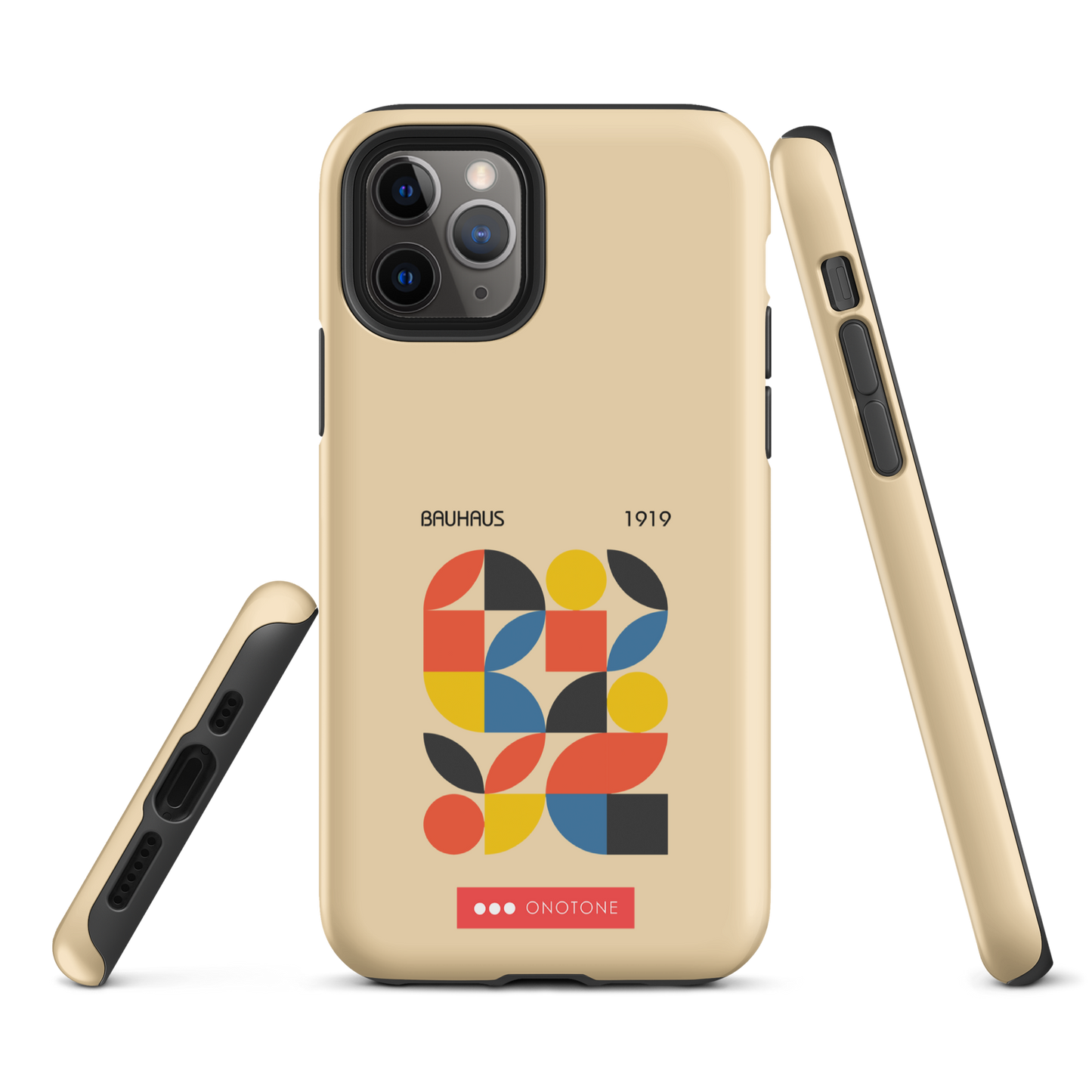 Dual Layer Bauhaus modern iPhone® Case