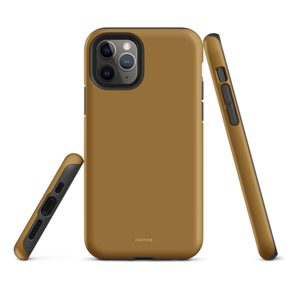 Solid Color brown iPhone® Case - Pantone® 132