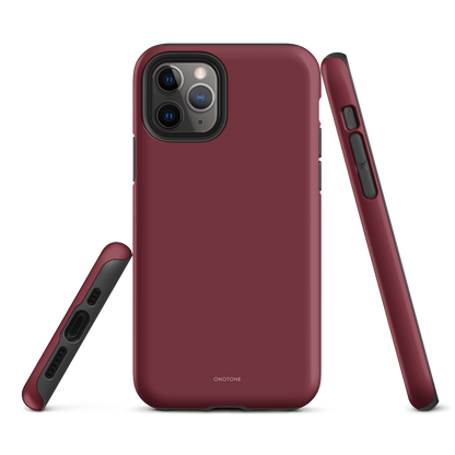 Solid Color brown iPhone® Case - Pantone® 188