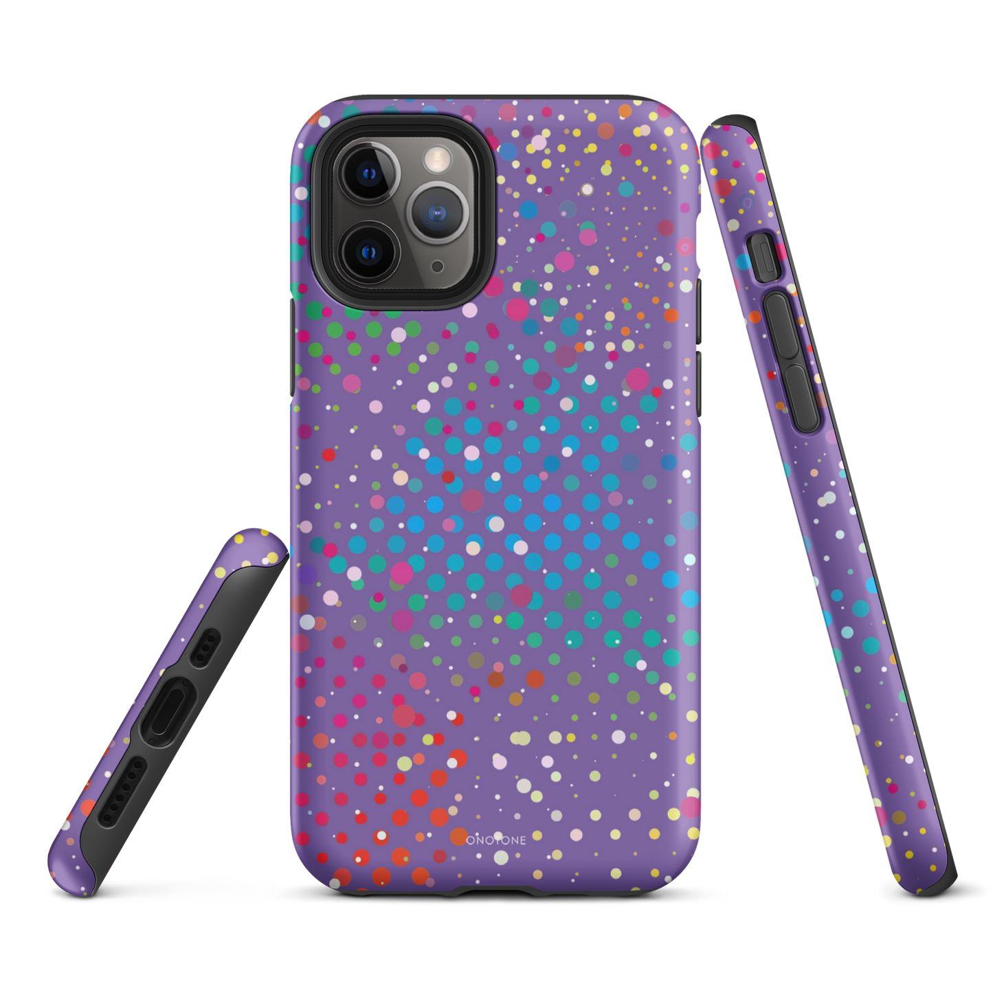 Purple Polka Dot iPhone 11 Pro Max Case