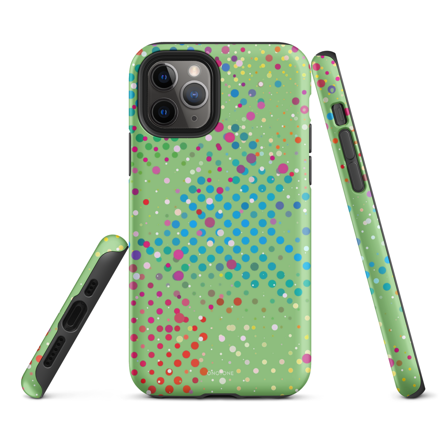 Granny Smith Apple Polka Dot iPhone 11 Pro Max Case