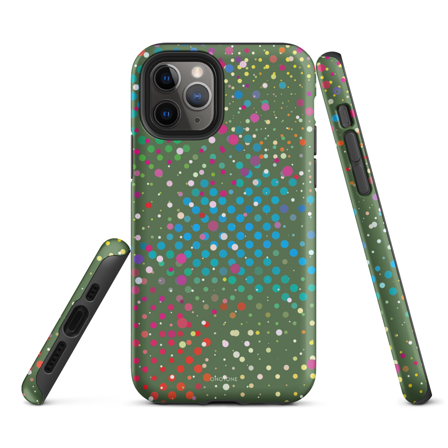 Japanese Laurel Polka Dot iPhone 11 Pro Max Case