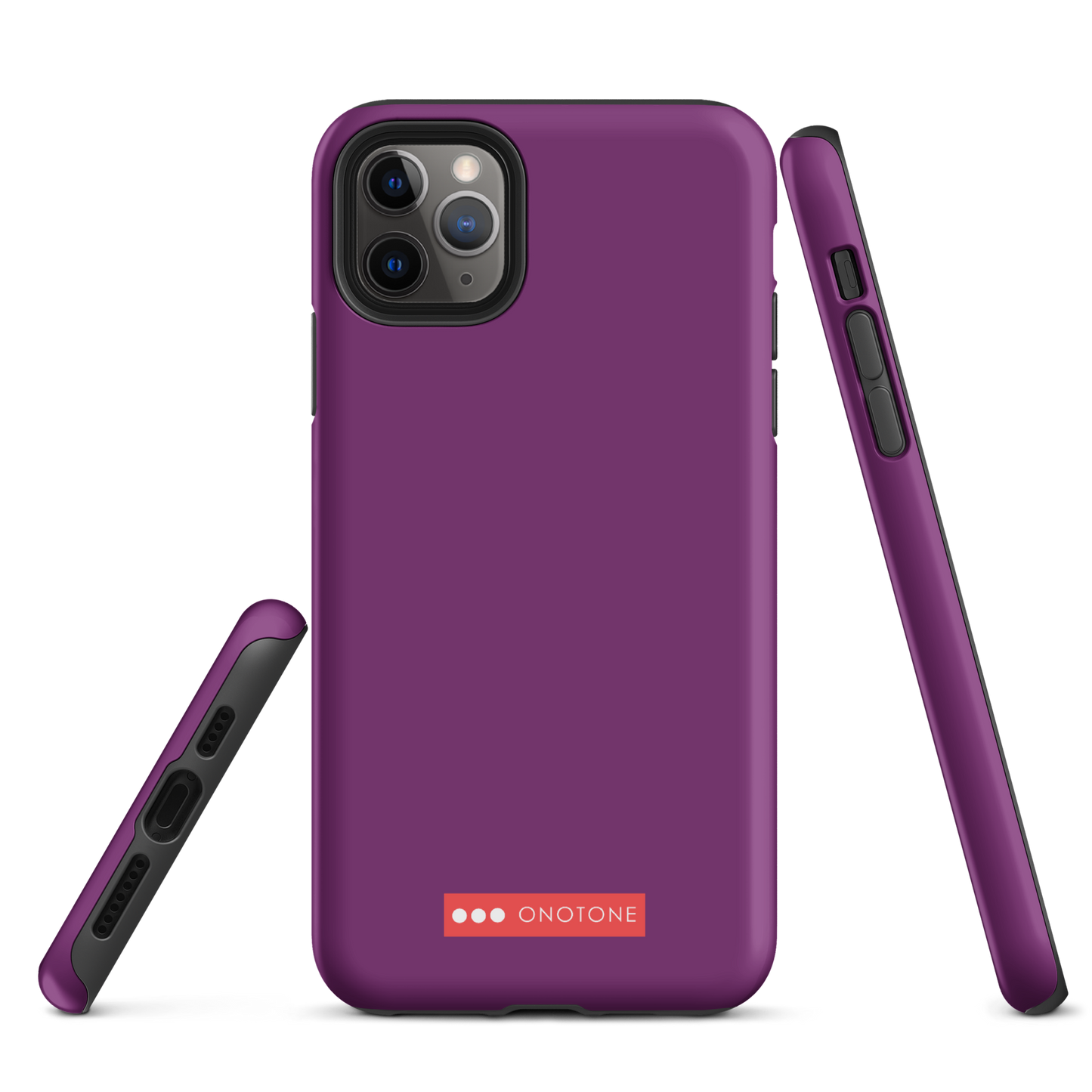 Dual Layer purple iPhone® Case - Pantone® 255