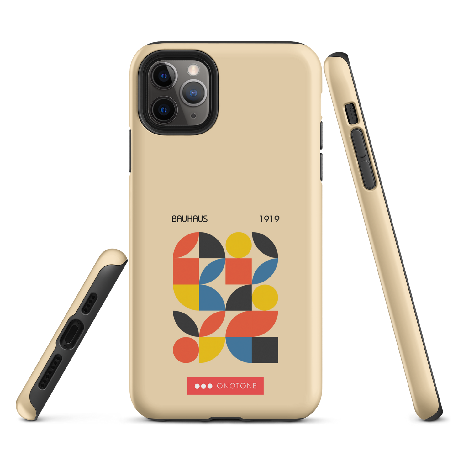 Dual Layer Bauhaus modern iPhone® Case